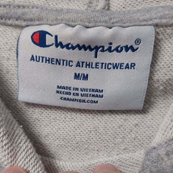 CHAMPION Hoodie Pullover Sweatshirt - Picture 5 of 7